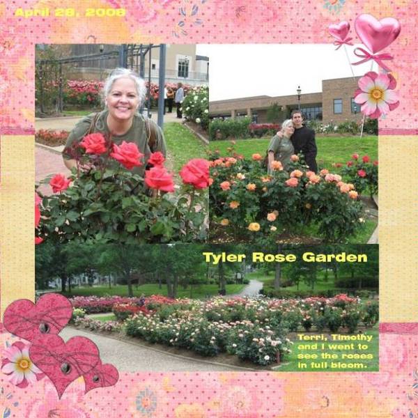 Tyler Rose Garden Back Porch Memories Gallery